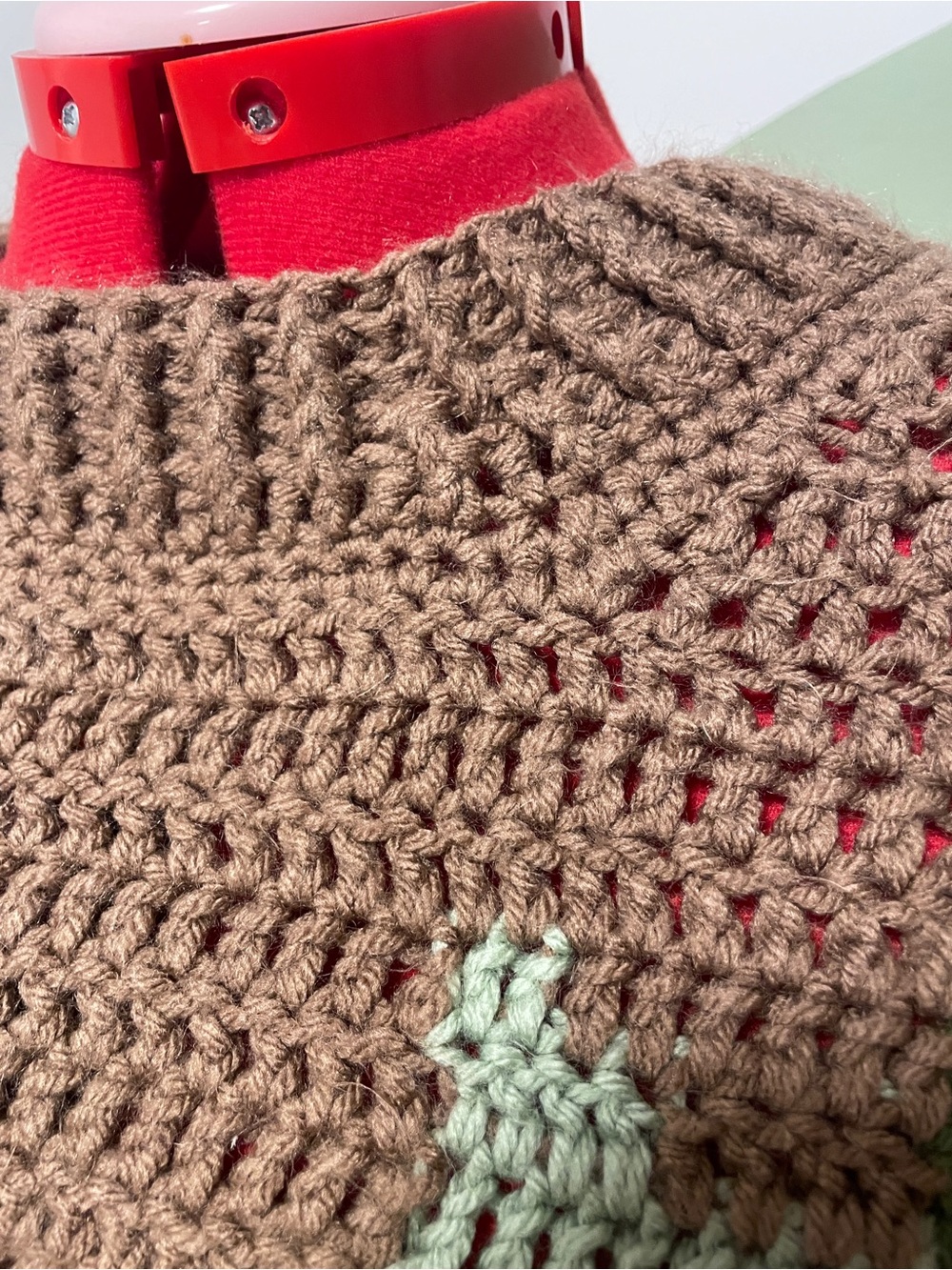ONE OF A KIND CROCHET CAT SWEATER - Picture 6 of 8